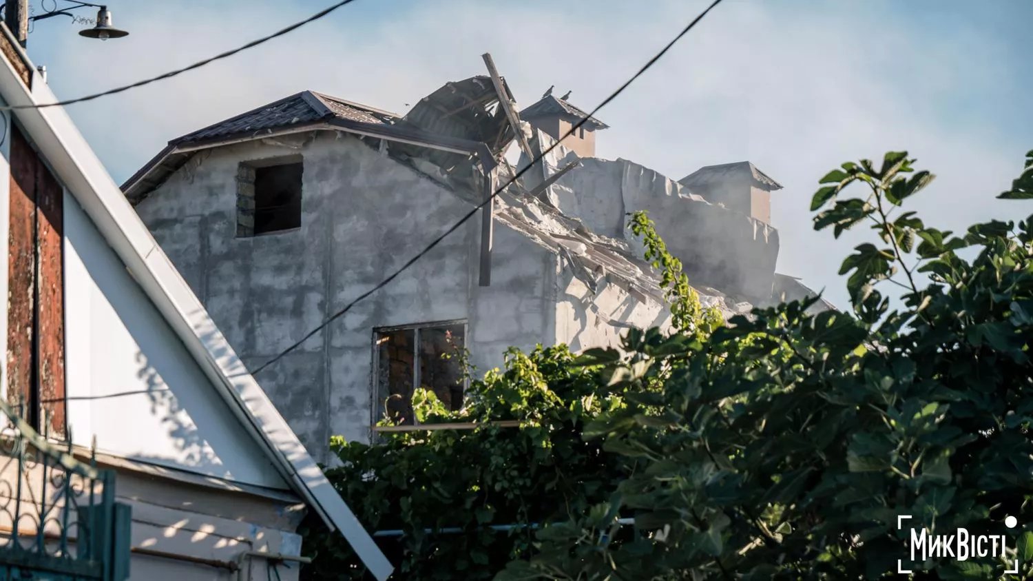 Наслідки обстрілу Миколаєва 9 вересня. Фото: Сергій Овчаришин, МикВісті