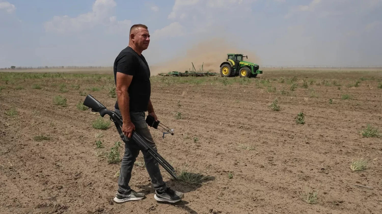 Фермер Олександр Гордієнко з Херсонщини загинув від російського обстрілу. Фото: Суспільне