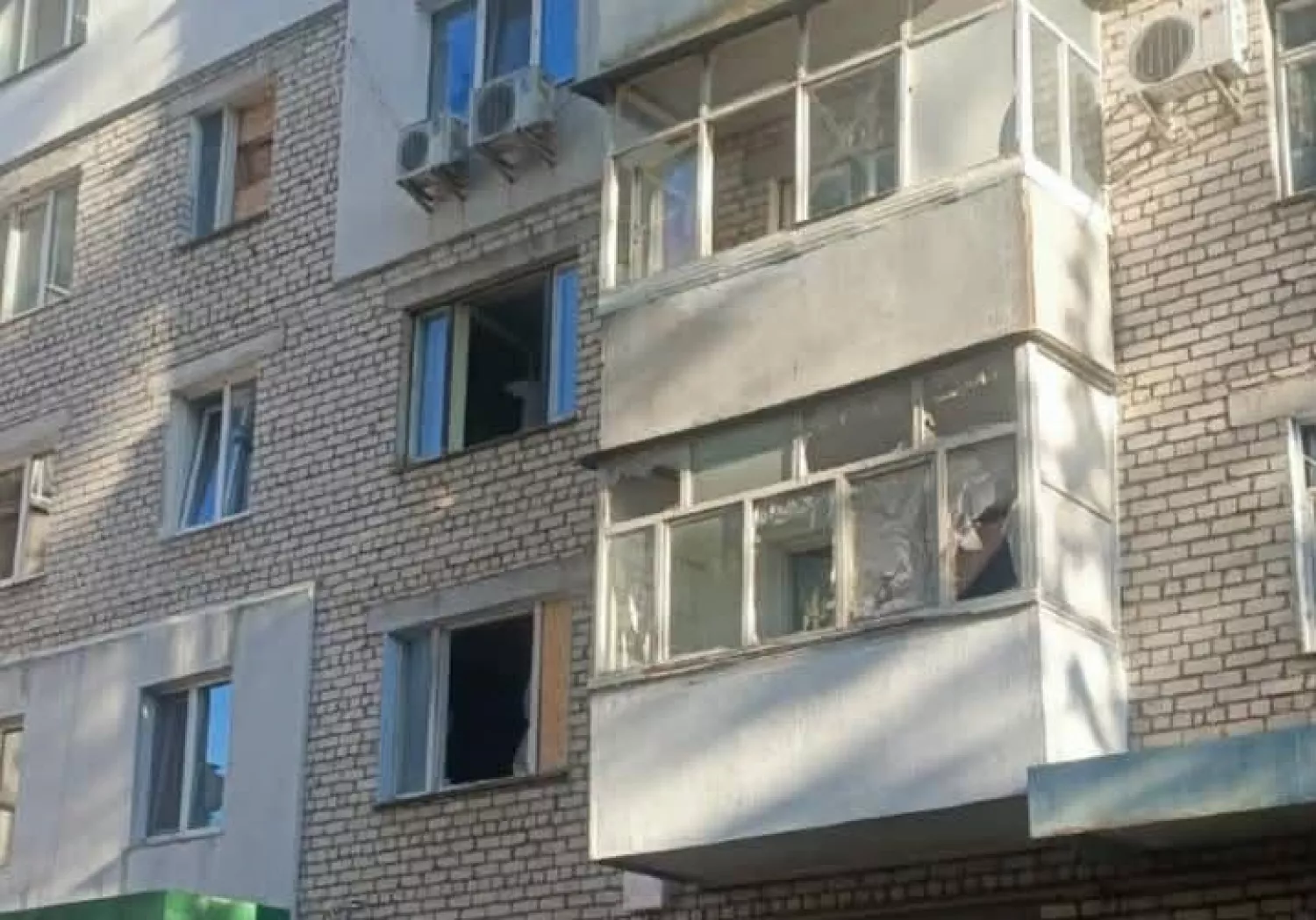 Пошкоджений будинок у Миколаєві. Фото: «Газмережі»
