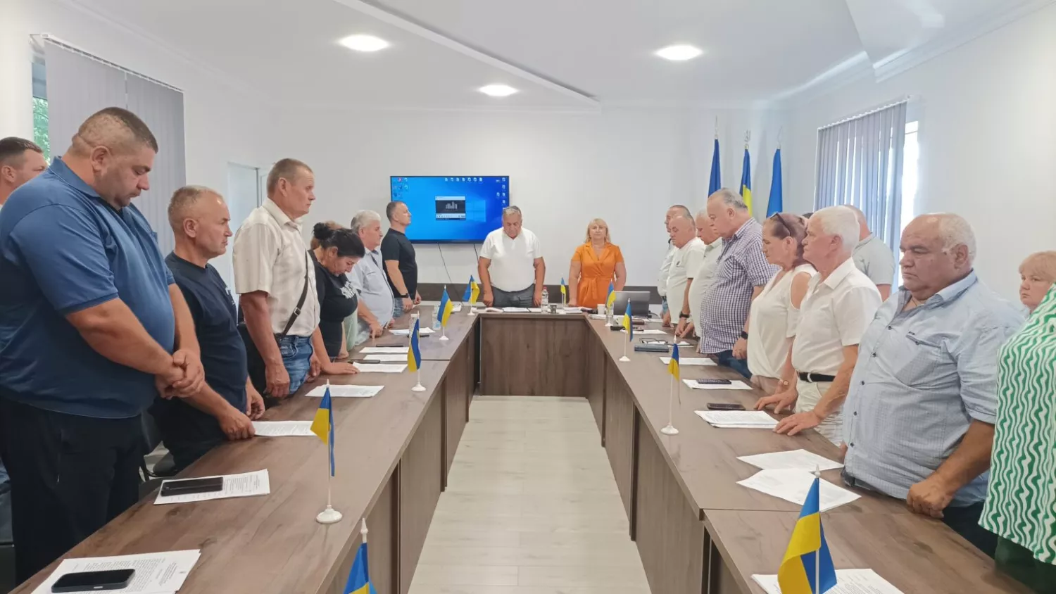 Пленарне засідання сесії. Фото: Офіційна сторінка Буджацької селищної ради