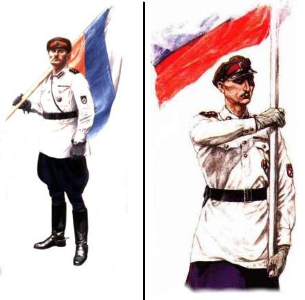 Флаг Роа Генерала Власова Фото